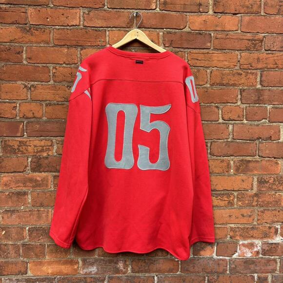 Vintage fubu official collection long sleeve jersey 00s XL - Picture 4 of 8